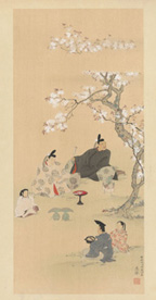 1901(明治34)　　国華　円山応挙筆　櫻狩図