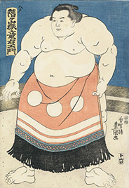 Utagawa Kunisada階ヶ嶽竜右エ門 1847-1852