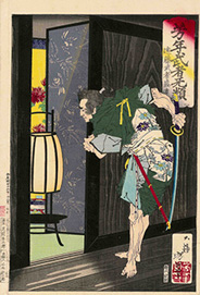 Tsukioka Yoshitoshi 武者无類 遠藤 1883