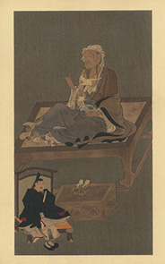 Kokka 託摩栄賀筆 維摩図 1895