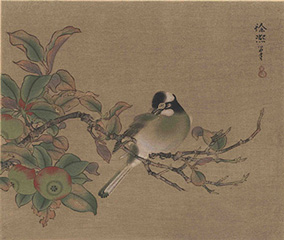 Kokka 狩野探幽模写 徐熙花鳥図 1897
