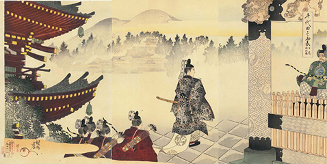 Yōshū Chikanobu 千代田之御表 日光御社参 1897