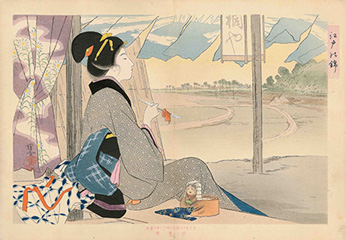 Ikeda Terukata 江戸の錦 1903