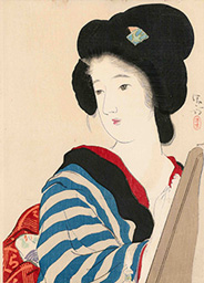 Kaburaki Kiyokata文藝倶楽部20巻4号 爪紅 1914
