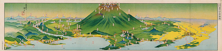 The Famous Places of Kanpei-taisha Mt. Fuji<br>1922