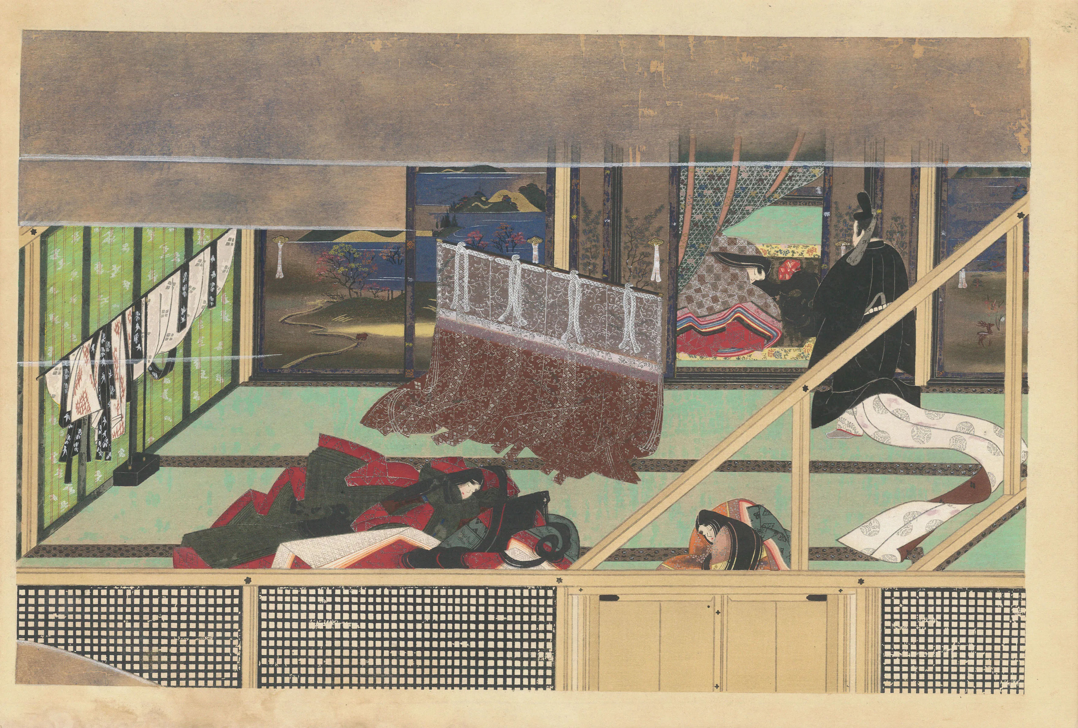 稿本日本帝國美術略史 春日権現絵 作者不明 1900(明治33)年