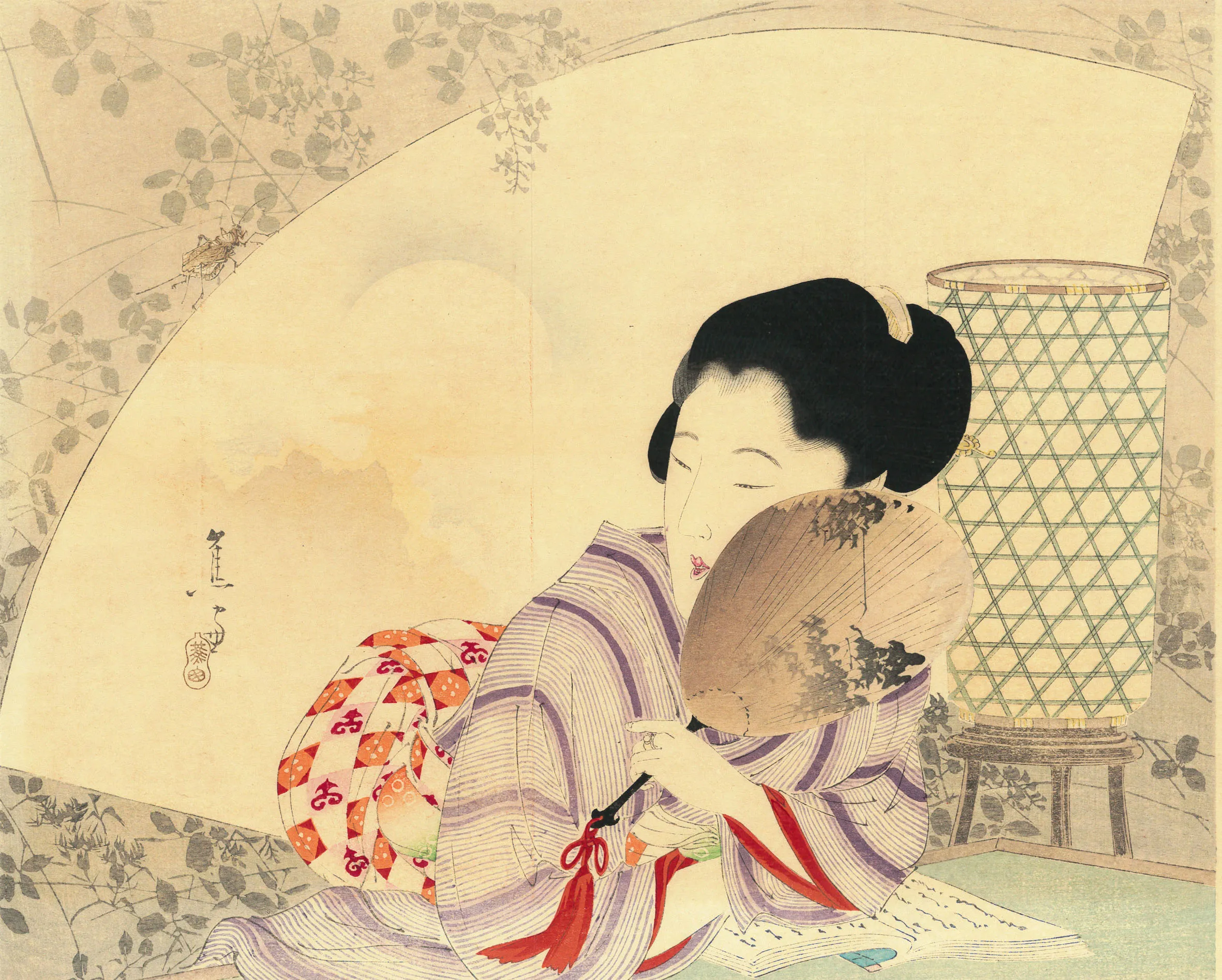 文藝倶楽部9巻11号 虫の音 三島焦窓 1903(明治36)年