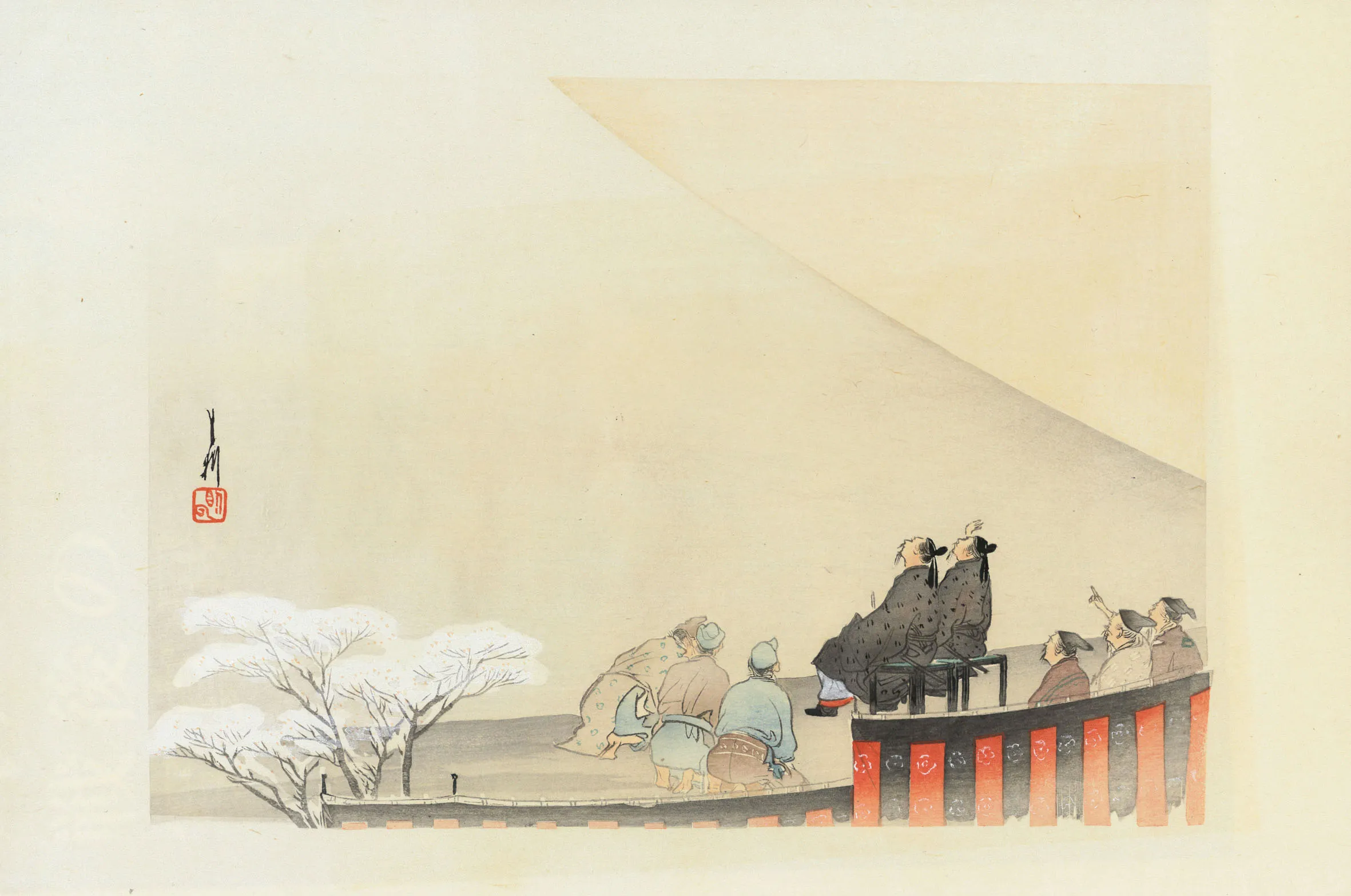 百富士 尾形月耕 1904(明治37)年頃