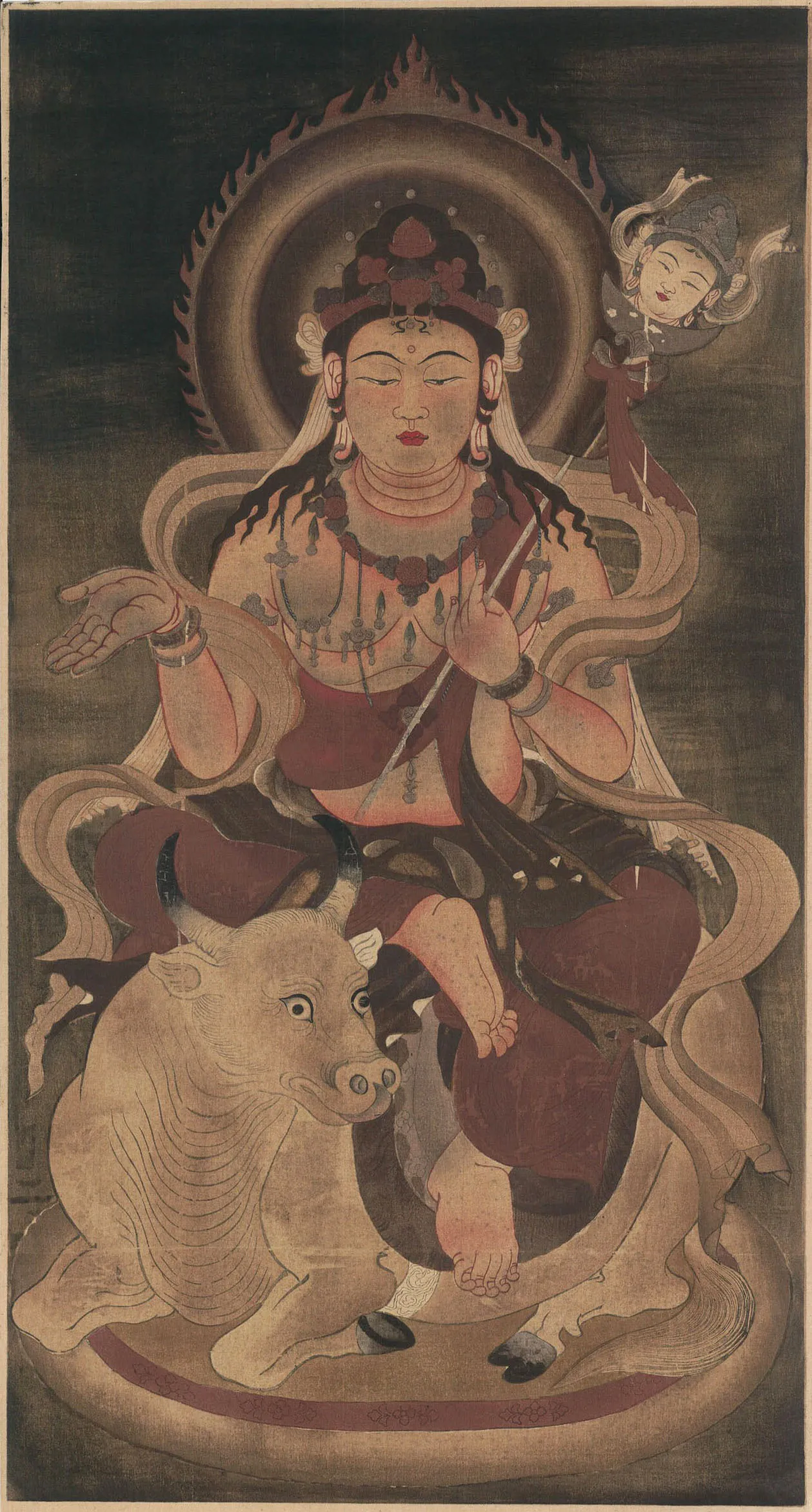 国華 閻魔天像 作者不明 1908(明治41)年