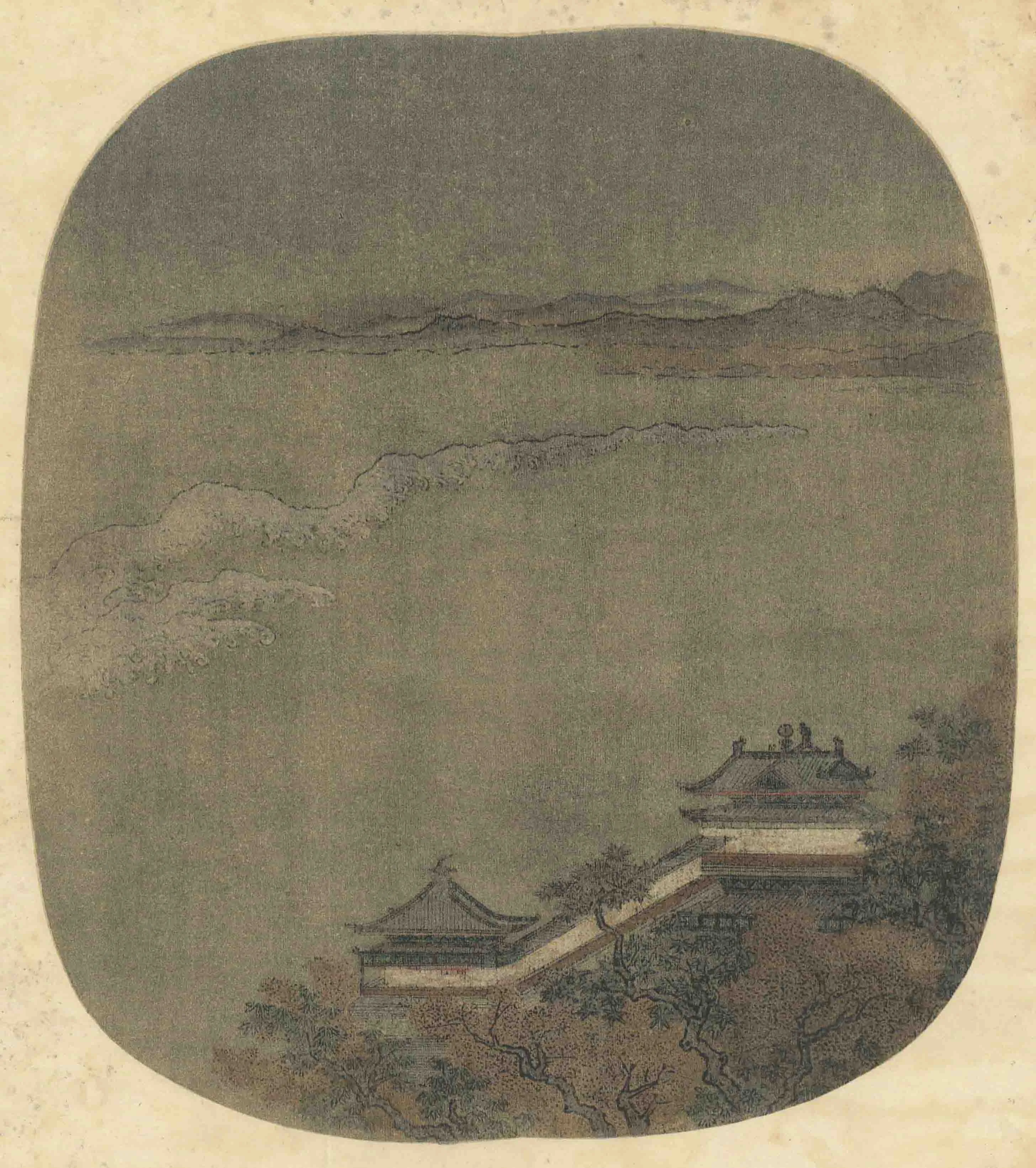 国華 銭塘高潮図 作者不明 1944(昭和19)年